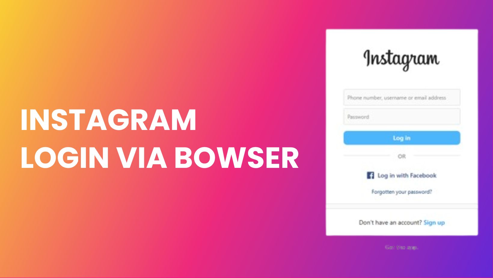 Instagram-Login-with-Browser