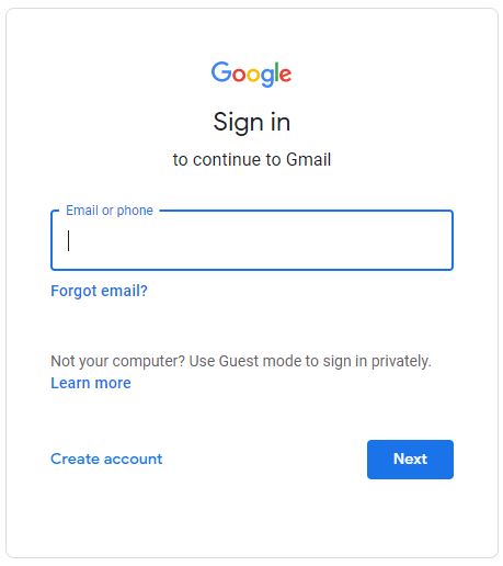 Gmail Gmail Sign In Gmail Login